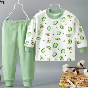 Baby Printed Full Sleeve Top and Bottom Set